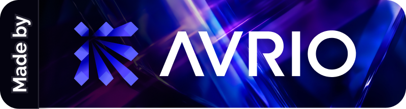Website made by avrio