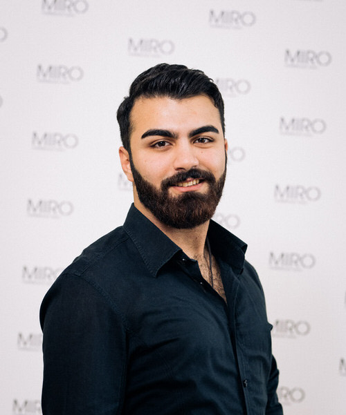 Bashar Ahmad vom Miro Hair & Beauty Team